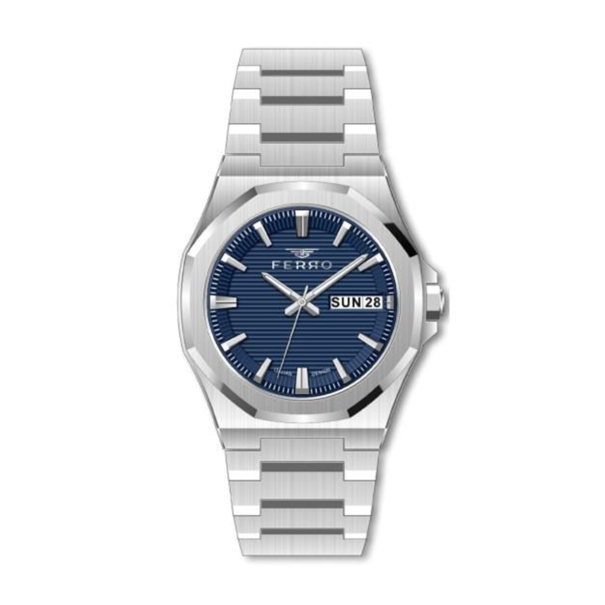 MONTRE FERRO HOMME SIMPLE ACIER